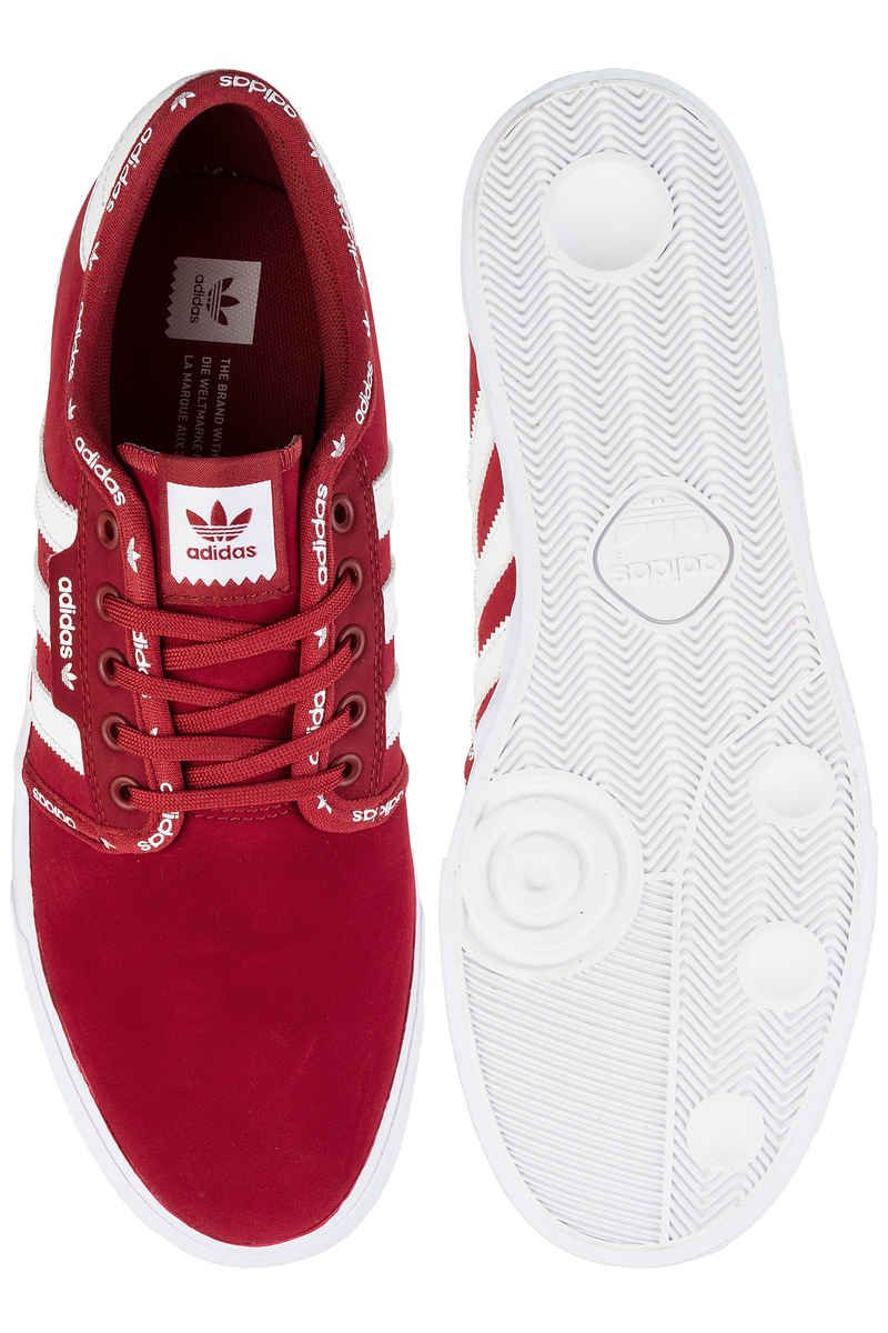 adidas Seeley Shoes (mystery red white white)