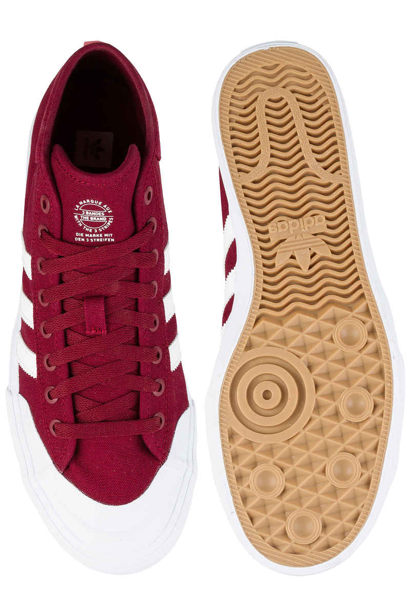 adidas Skateboarding Matchcourt Mid Chaussure (collegiate burgundy white)