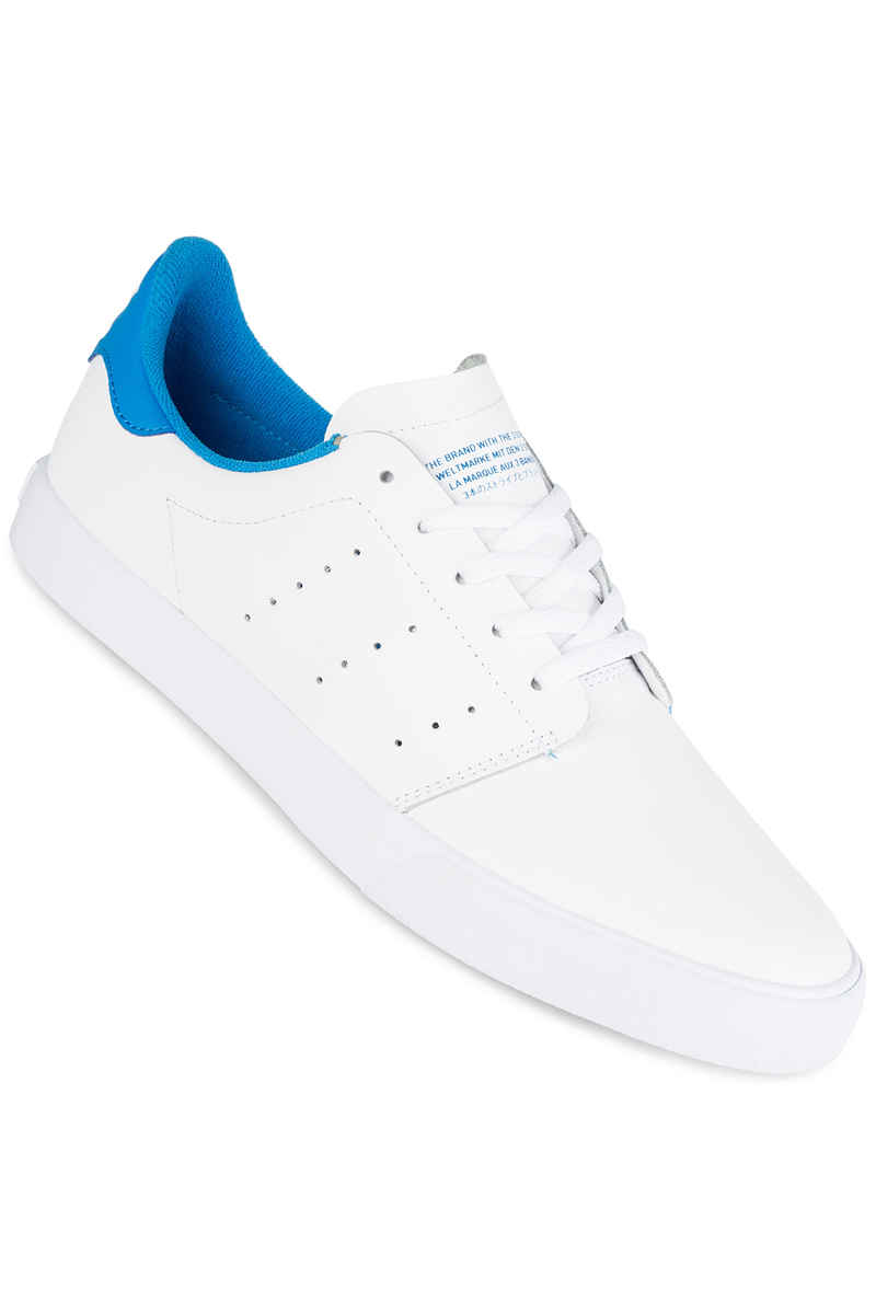 adidas Seeley Court Schuh (white white bright blue)