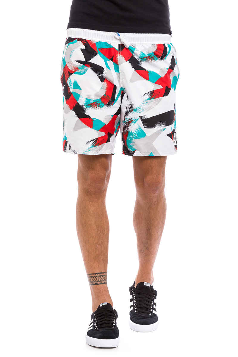adidas Courtside Shorts (white energy blue)