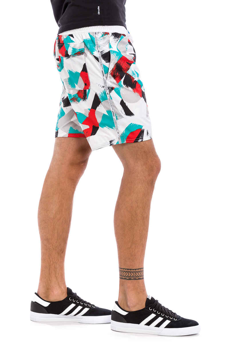 adidas Courtside Shorts (white energy blue)