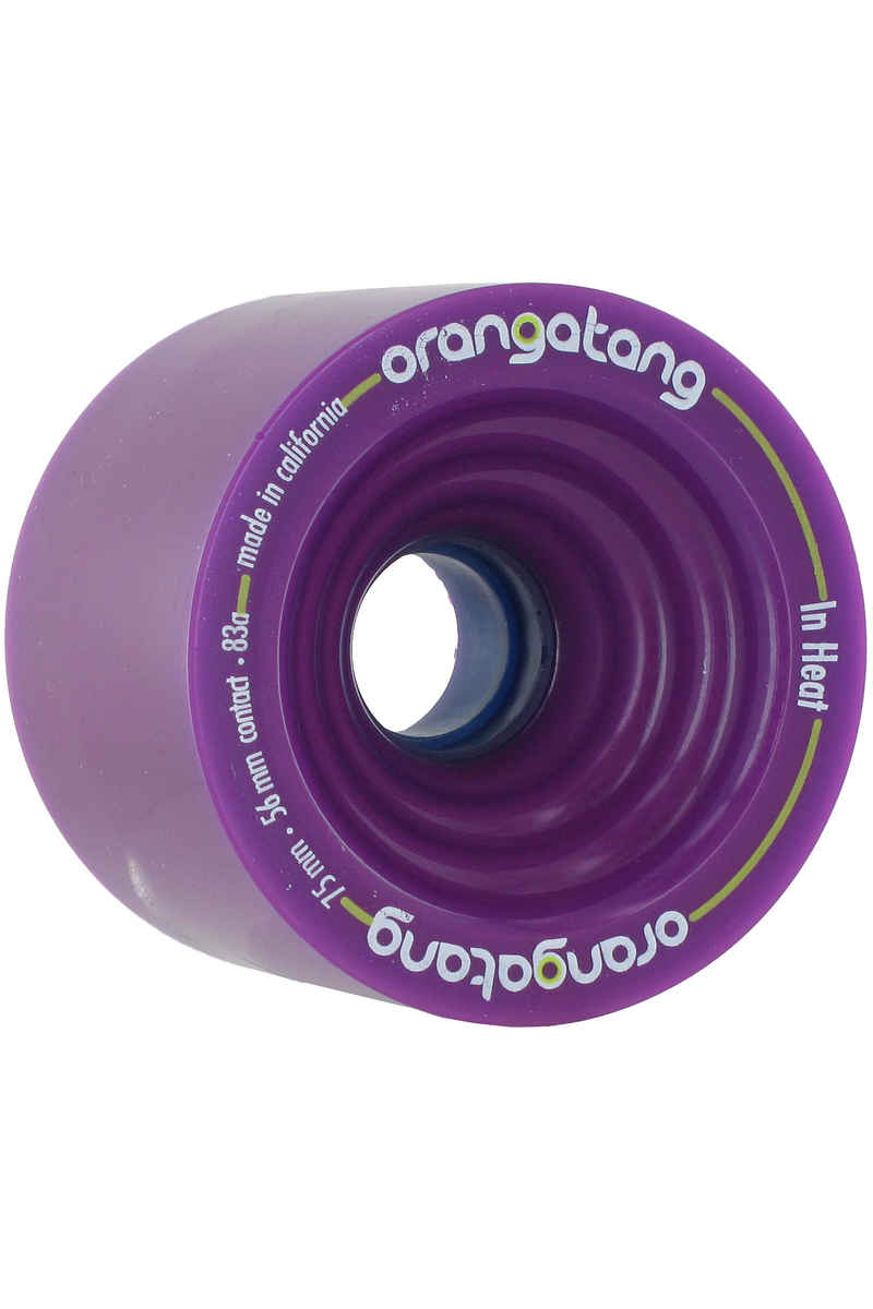 Orangatang In Heat Rollen (purple) 83A 4er Pack 75mm