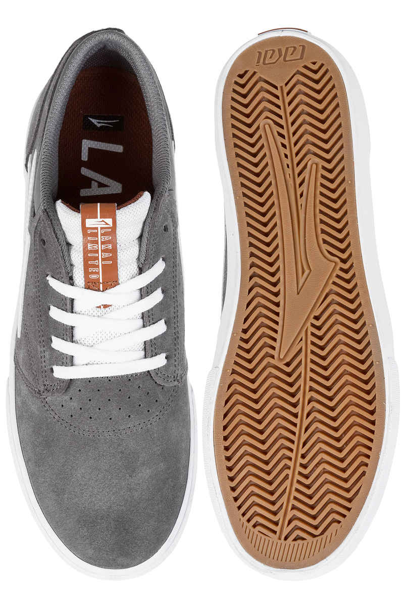 Lakai Griffin Suede Shoes (grey)