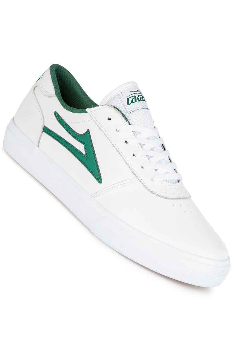 Lakai Manchester Leather Chaussure (white green)