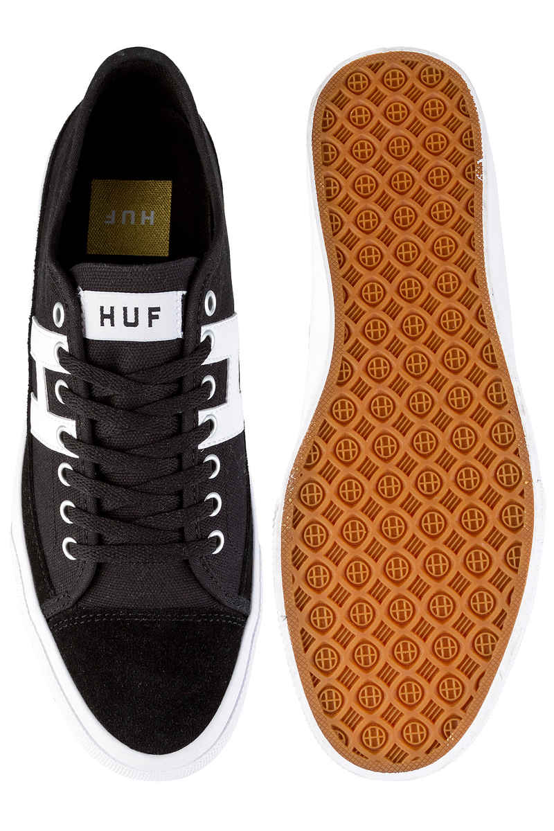 HUF Hupper 2 Lo Shoes (black white)