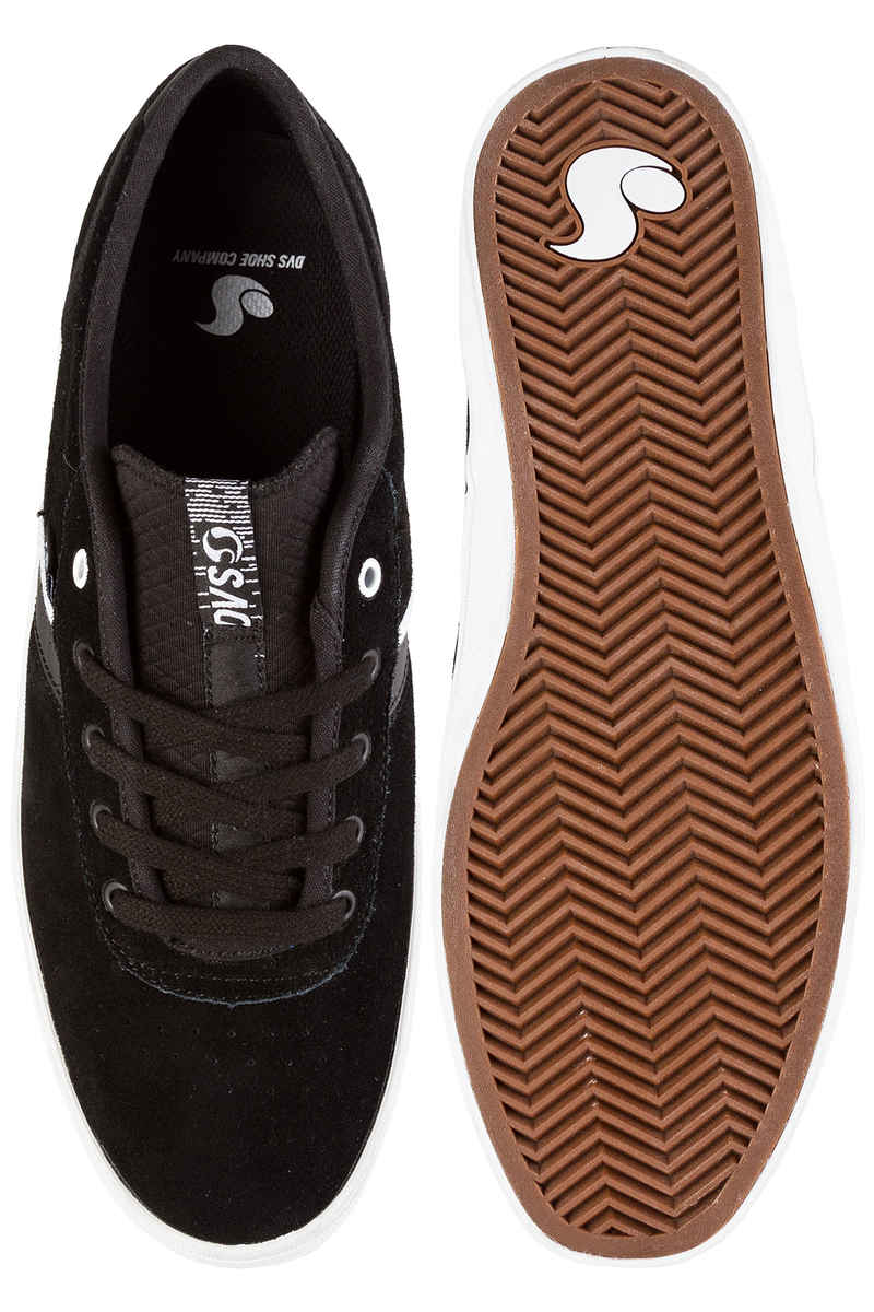 DVS Epitaph Suede Shoes (black white)