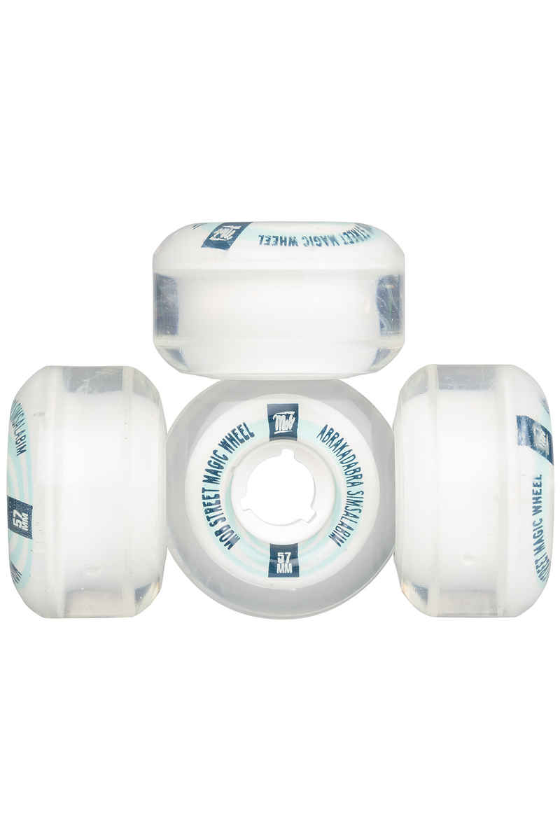 MOB Skateboards Street Magic Roue (clear) 57mm 4 Pack 78A