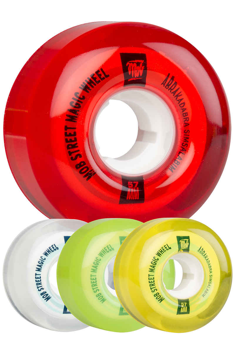 MOB Skateboards Street Magic Wiel (candy mixed) 57mm 4 Pack 78A