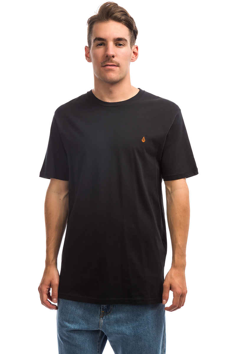 Volcom Stone Blank T-Shirt (all black)