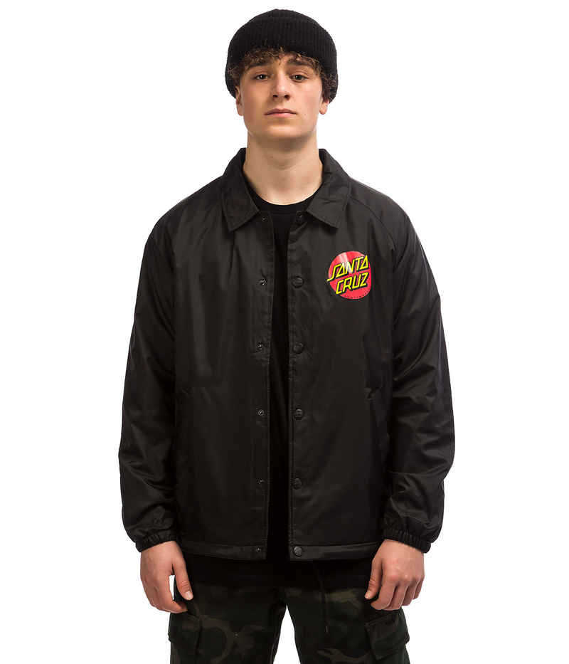 Santa Cruz Classic Dot Coach Veste (black)