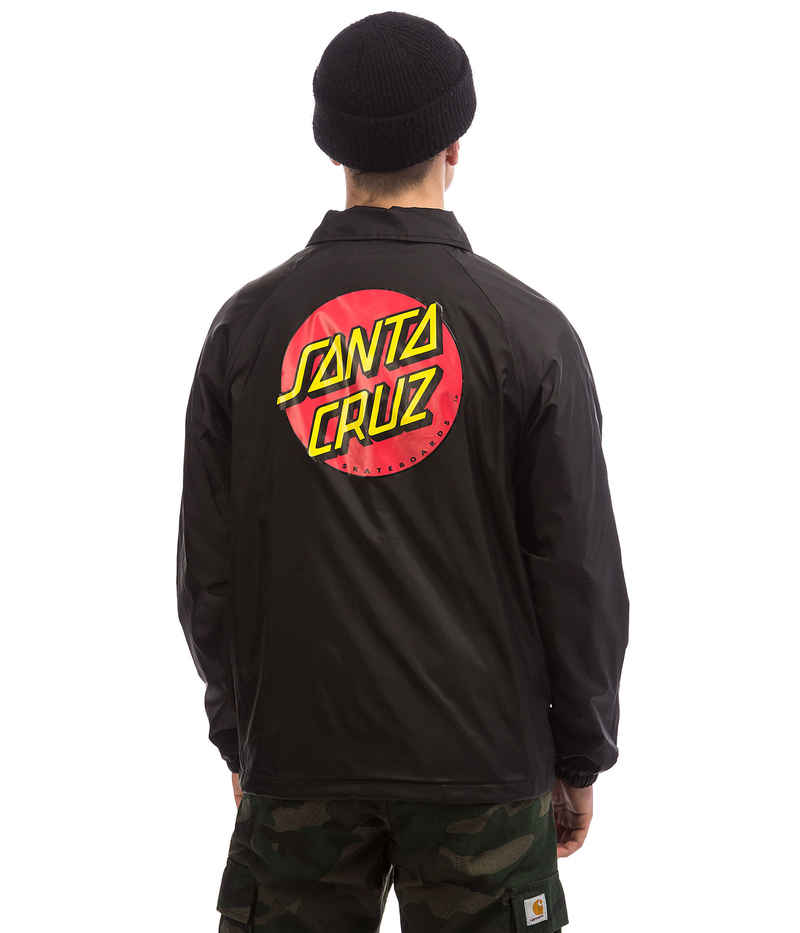 Santa Cruz Classic Dot Coach Veste (black)