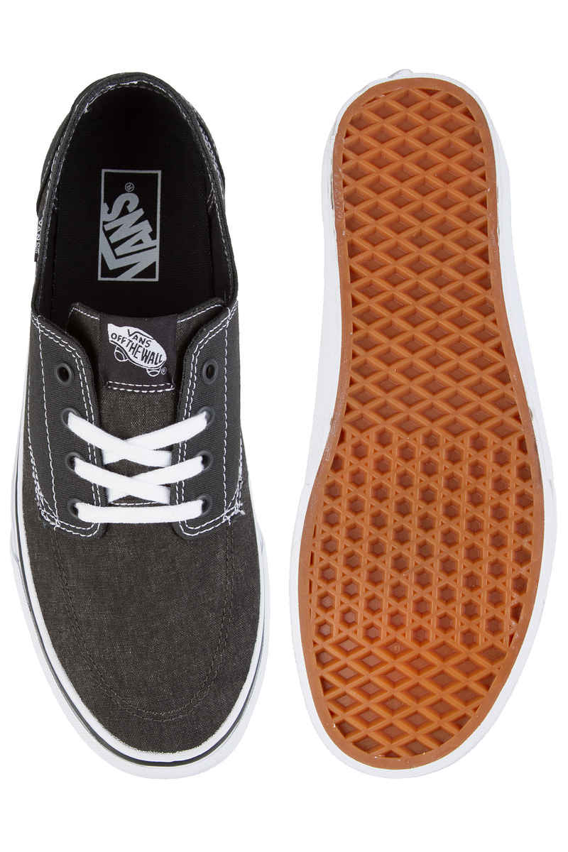 Vans Brigata Canvas Shoes (pirate black white)
