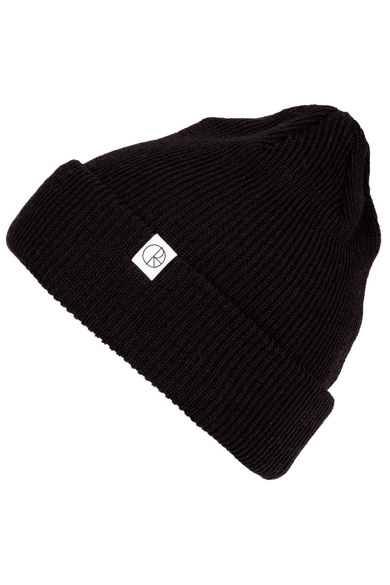 Polar Skateboards Merino Wool Mütze (black)