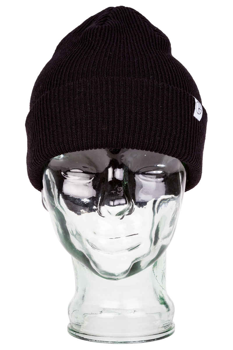 Polar Skateboards Merino Wool Mütze (black)