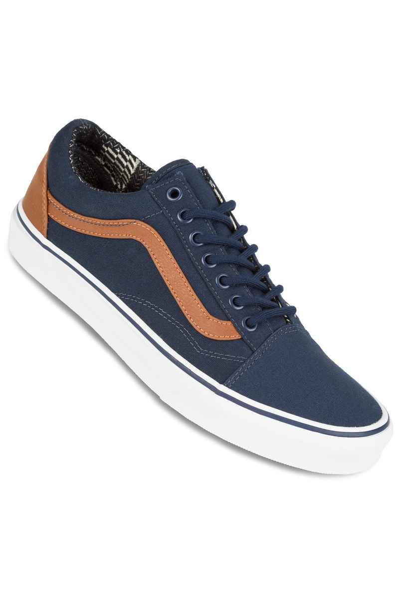 Vans Old Skool Shoes (dress blues material mix)