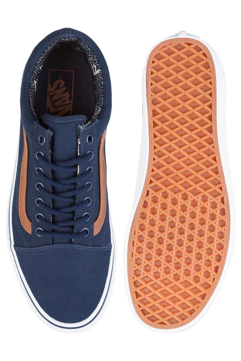 Vans Old Skool Shoes (dress blues material mix)