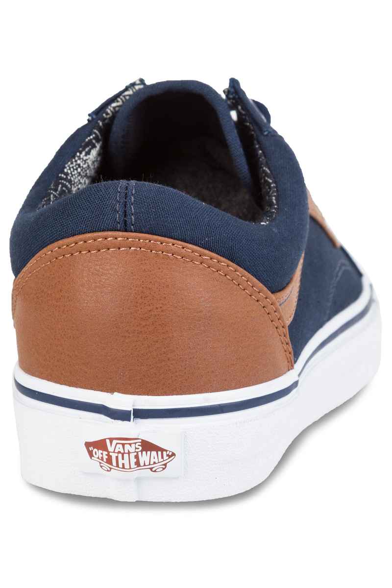 Vans Old Skool Shoes (dress blues material mix)