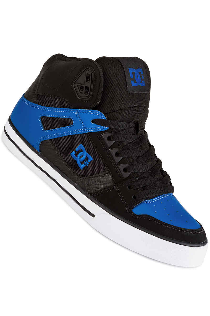 DC Spartan High WC Shoes (black blue white) buy at skatedeluxe DC Spartan High WC Shoes (black blue white) buy at skatedeluxe