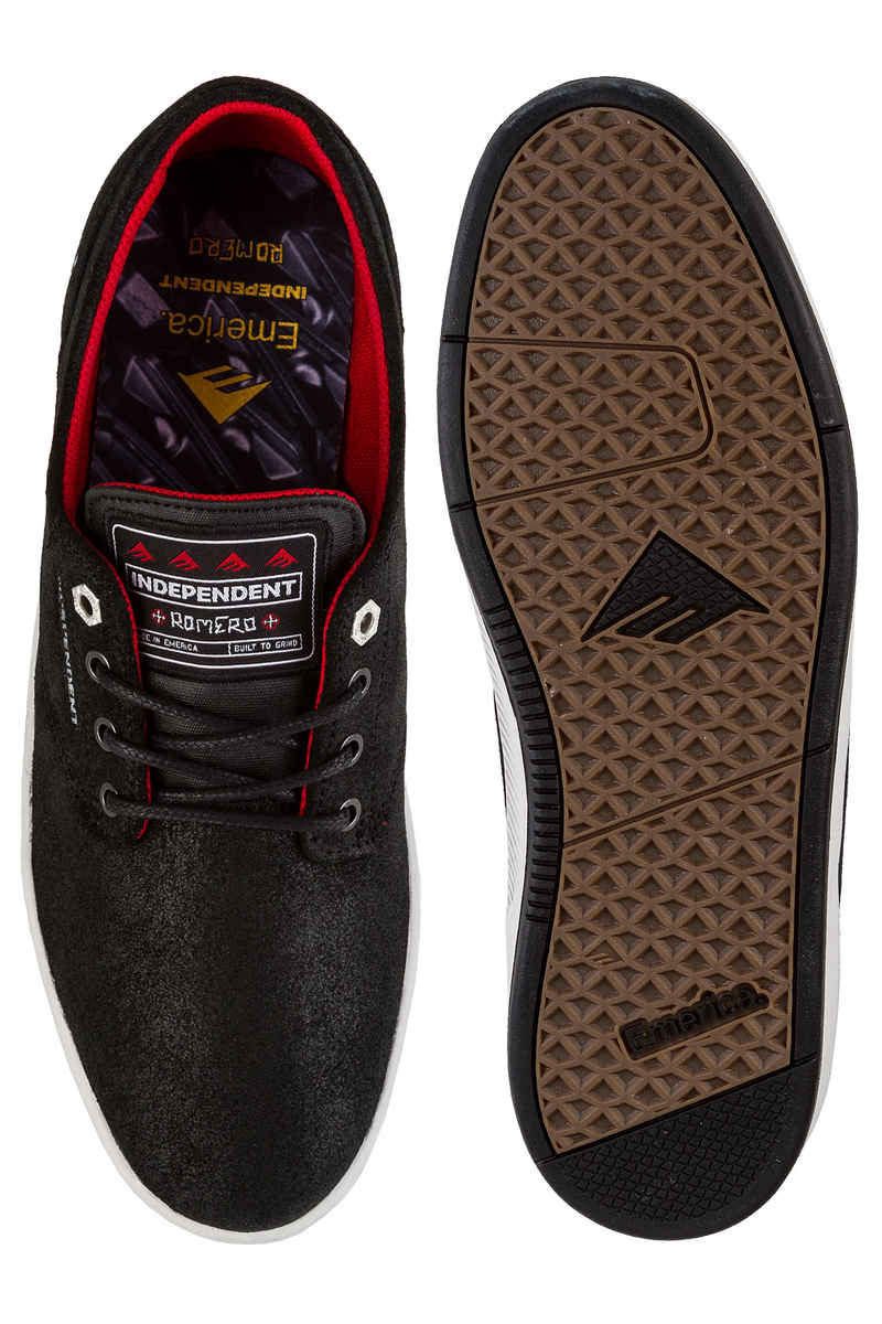 Emerica x Independent Romero Laced Shoes (black grey black)