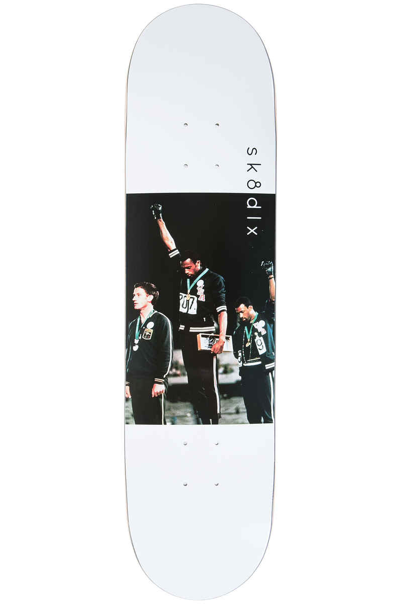 SK8DLX Nostalgia Series 8" Deck (white)