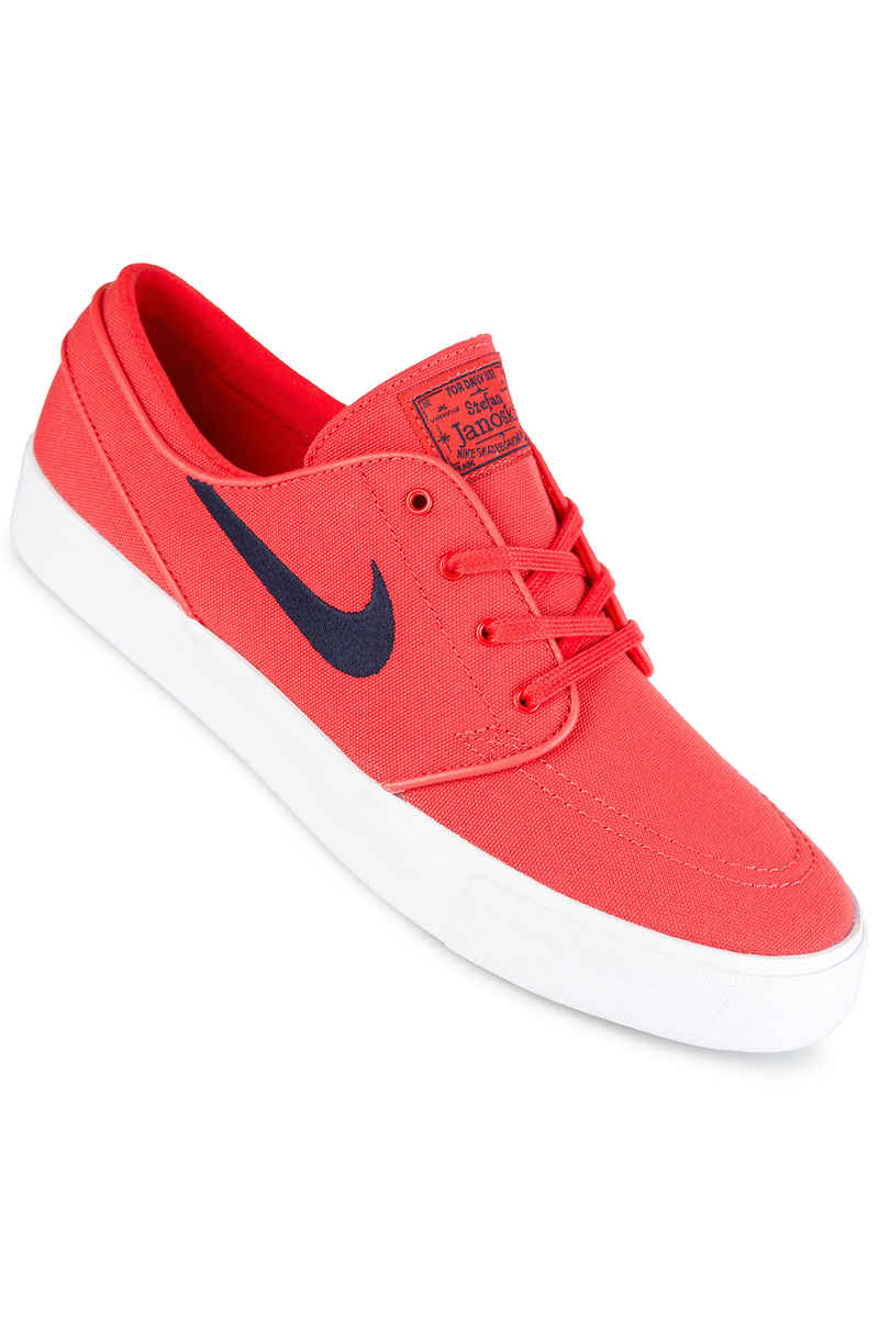 Nike SB Zoom Stefan Janoski Canvas Schuh (track red obsidian)