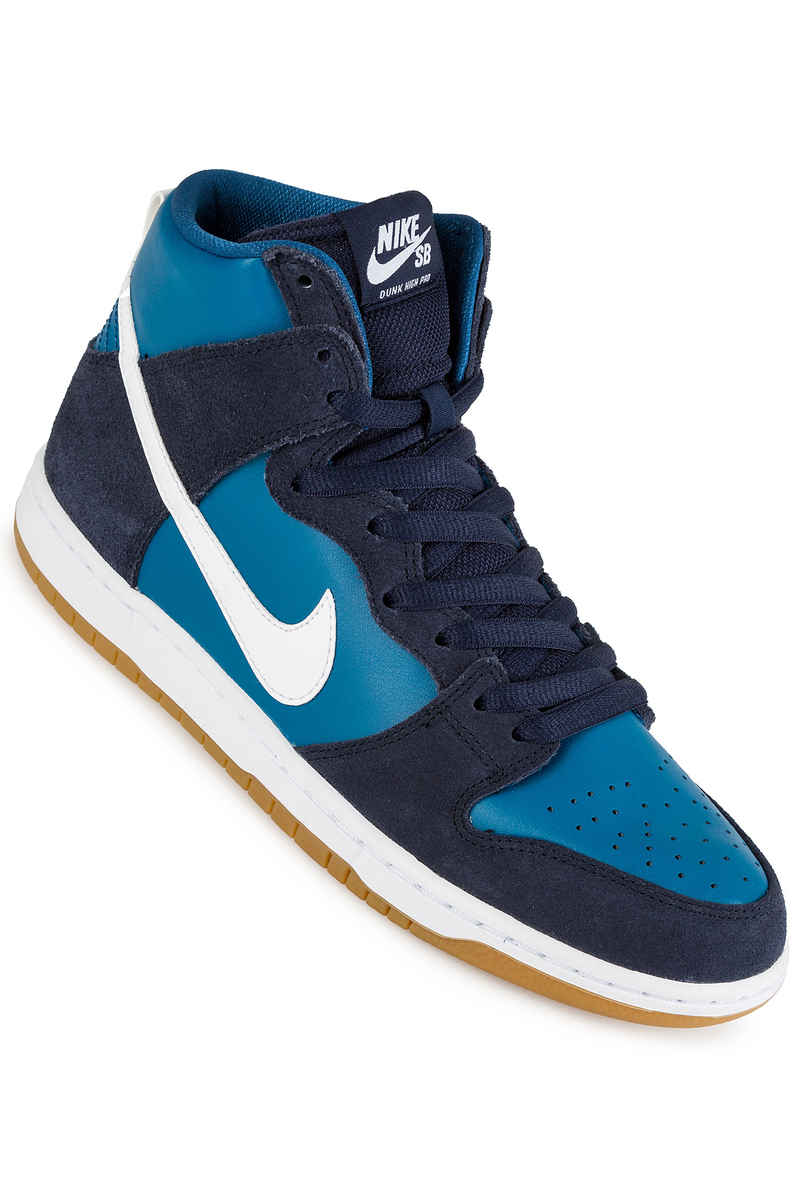Nike SB Dunk High Pro Schuh (obsidian white industrial blue)