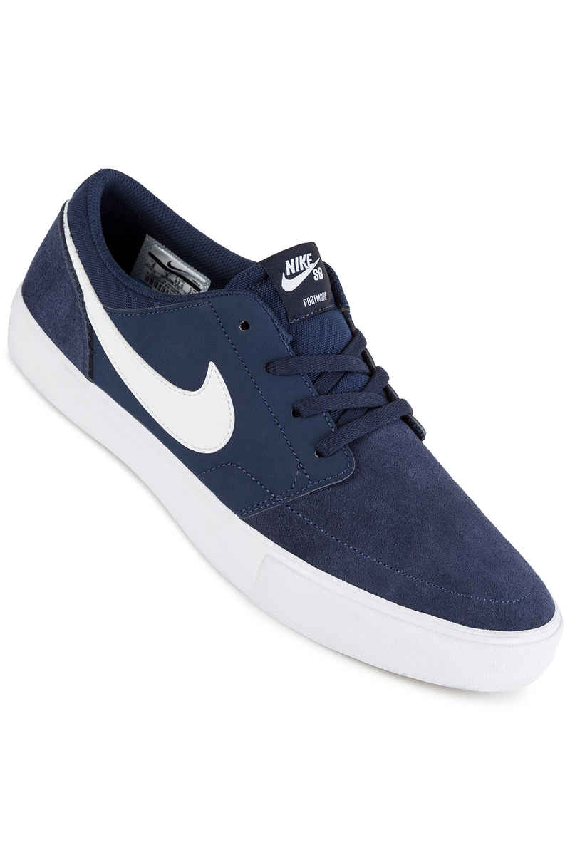 Nike SB Solarsoft Portmore II Chaussure (midnight navy white)