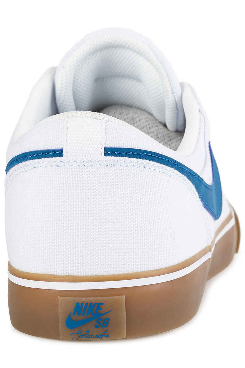 Nike SB Solarsoft Portmore II Canvas Schuh (white industrial blue)