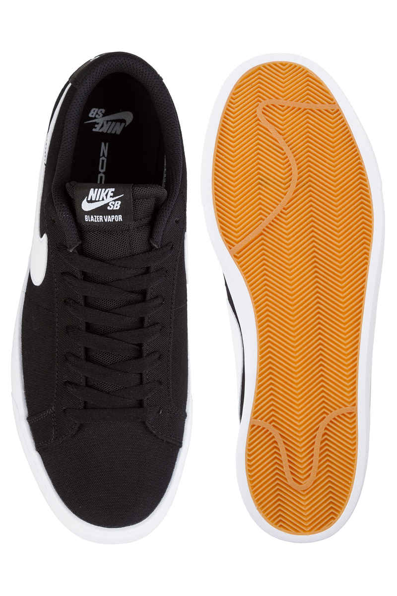 Nike SB Blazer Vapor Textile Schuh (black white)