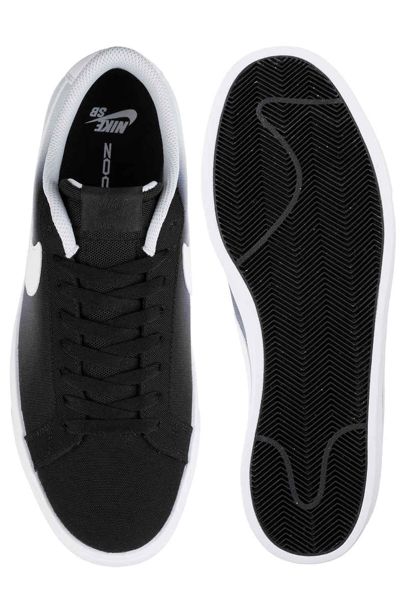 Nike SB Blazer Vapor Textile Schuh (black white pure platinum)