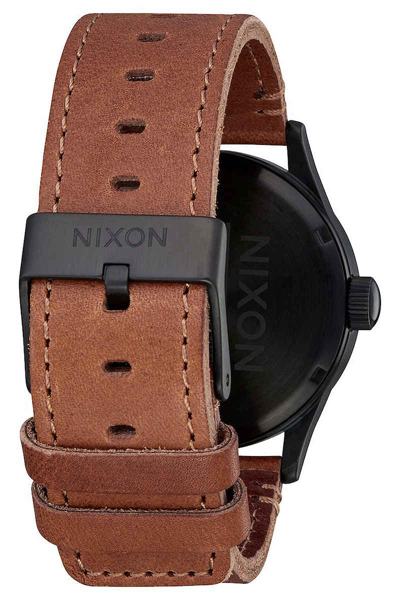 Nixon The Sentry Leather Orologio