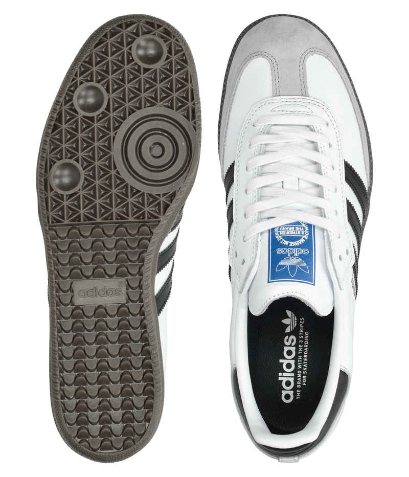 adidas Skateboarding Samba ADV Schuh (white core black gum)