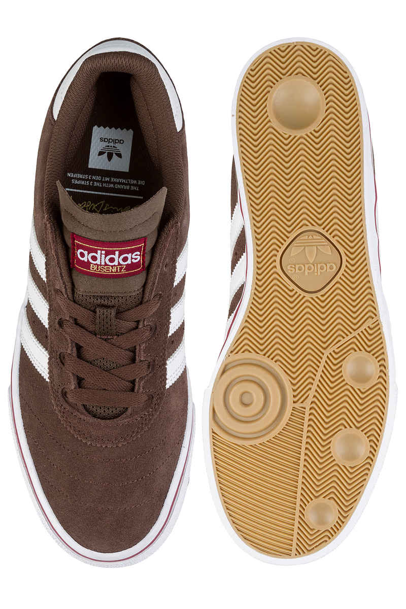 adidas Skateboarding Busenitz Vulc ADV Zapatilla (brown white burgundy)