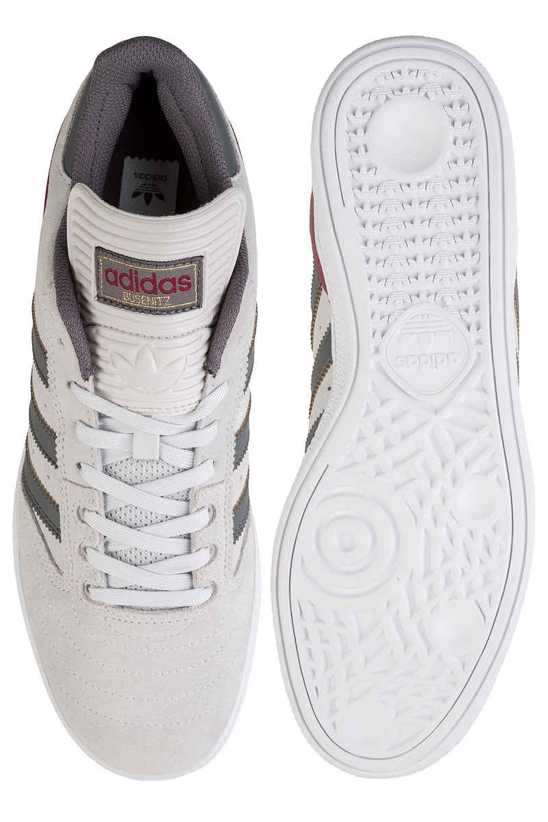 adidas Skateboarding Busenitz Schuh (grey one custom burgundy)