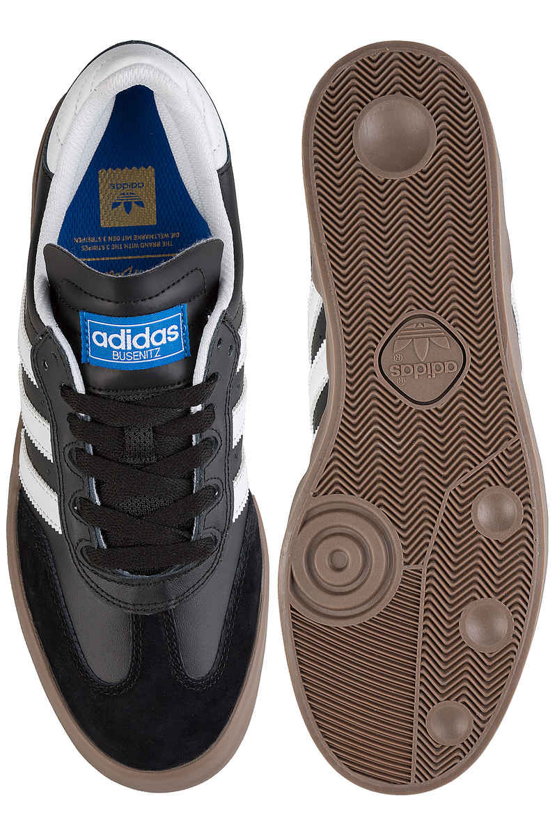 adidas Skateboarding Busenitz Vulc RX Schoen (core black white gum)