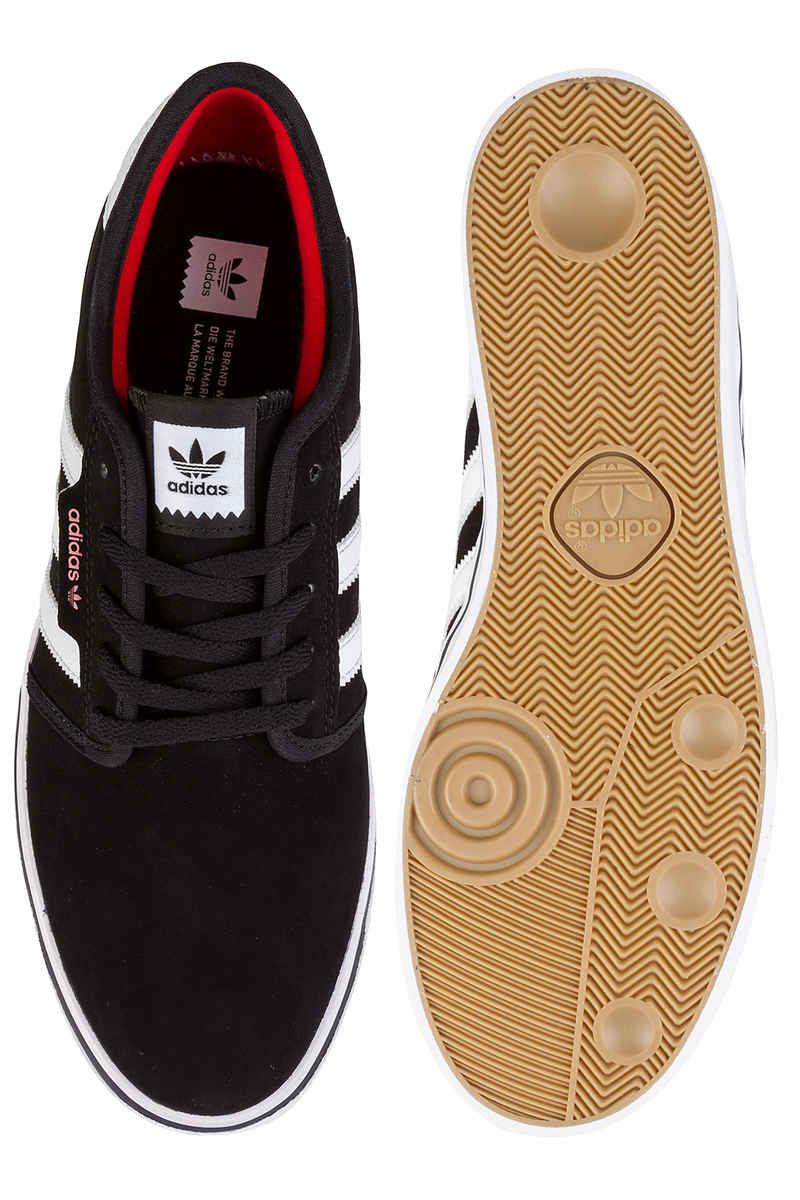 adidas Skateboarding Seeley Zapatilla (core black white scarlet)