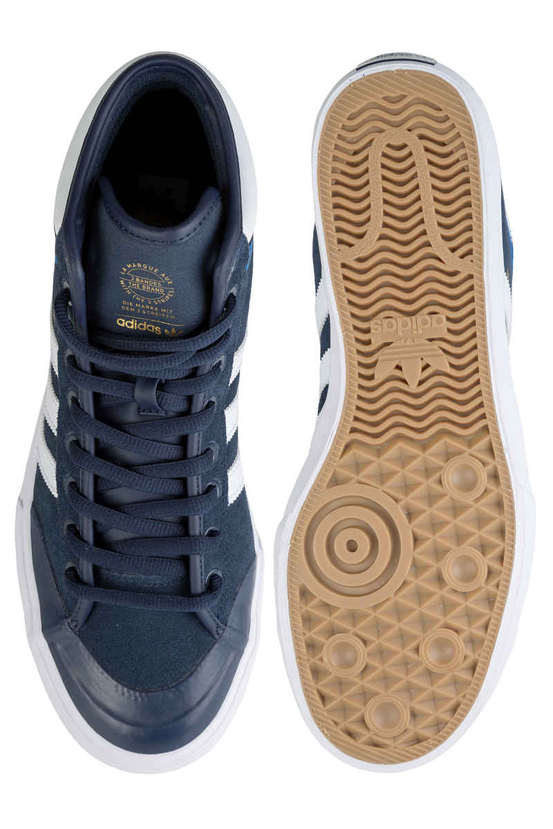 adidas Skateboarding Matchcourt High RX2 Chaussure (navy white bluebird)