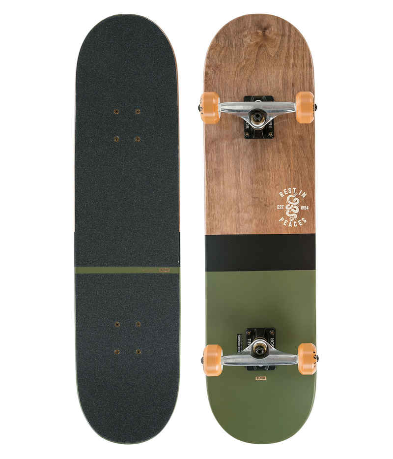 Globe Half Dip 2 8" Tavola completa (dark maple hunter green)