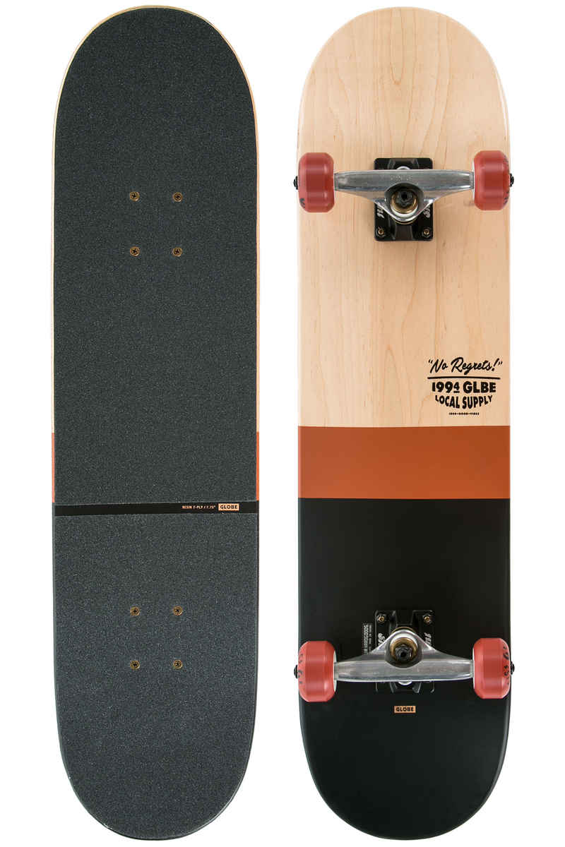 Globe Half Dip 2 7.75" Board-Complète (natural rust)