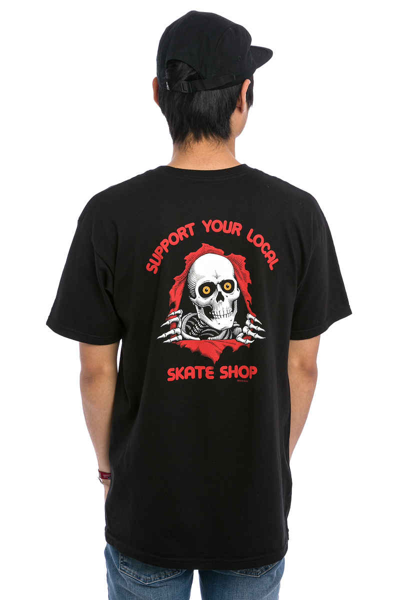 Powell-Peralta Support Your Local Skate Shop T-Shirt (black)