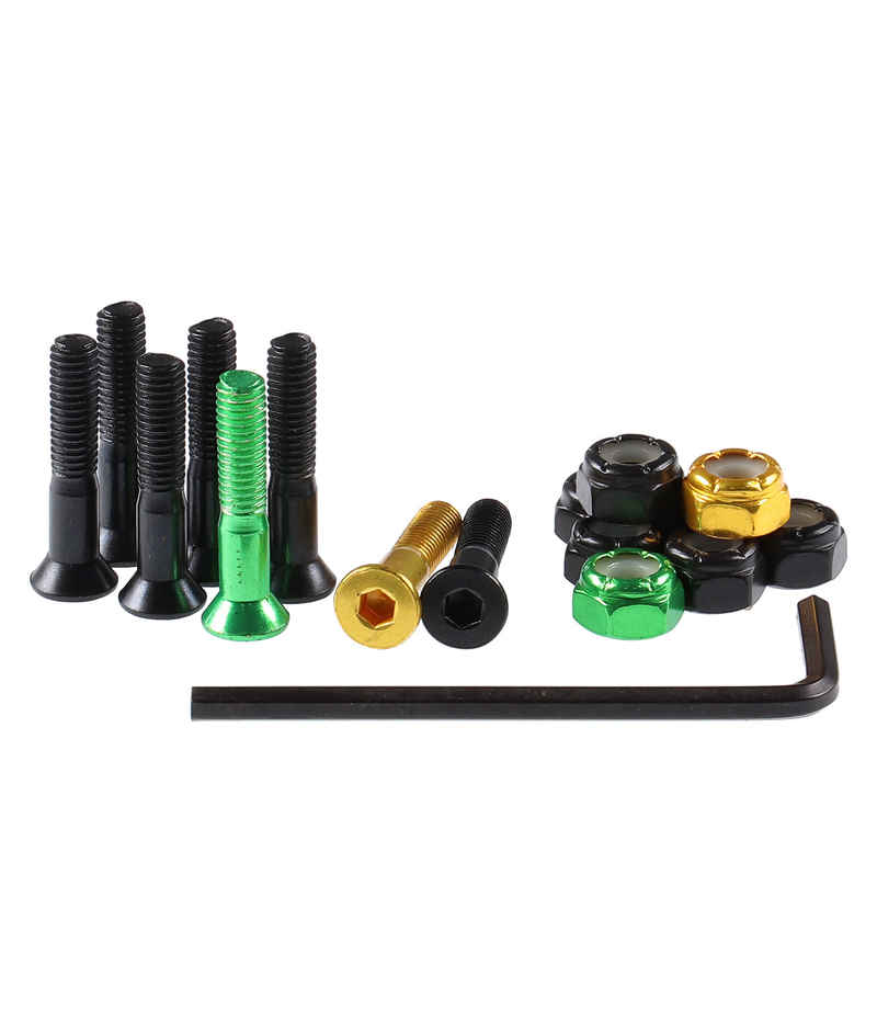 Shake Junt Bag-O-Bolts 1" Montageset (multi) Senkkopf Inbus