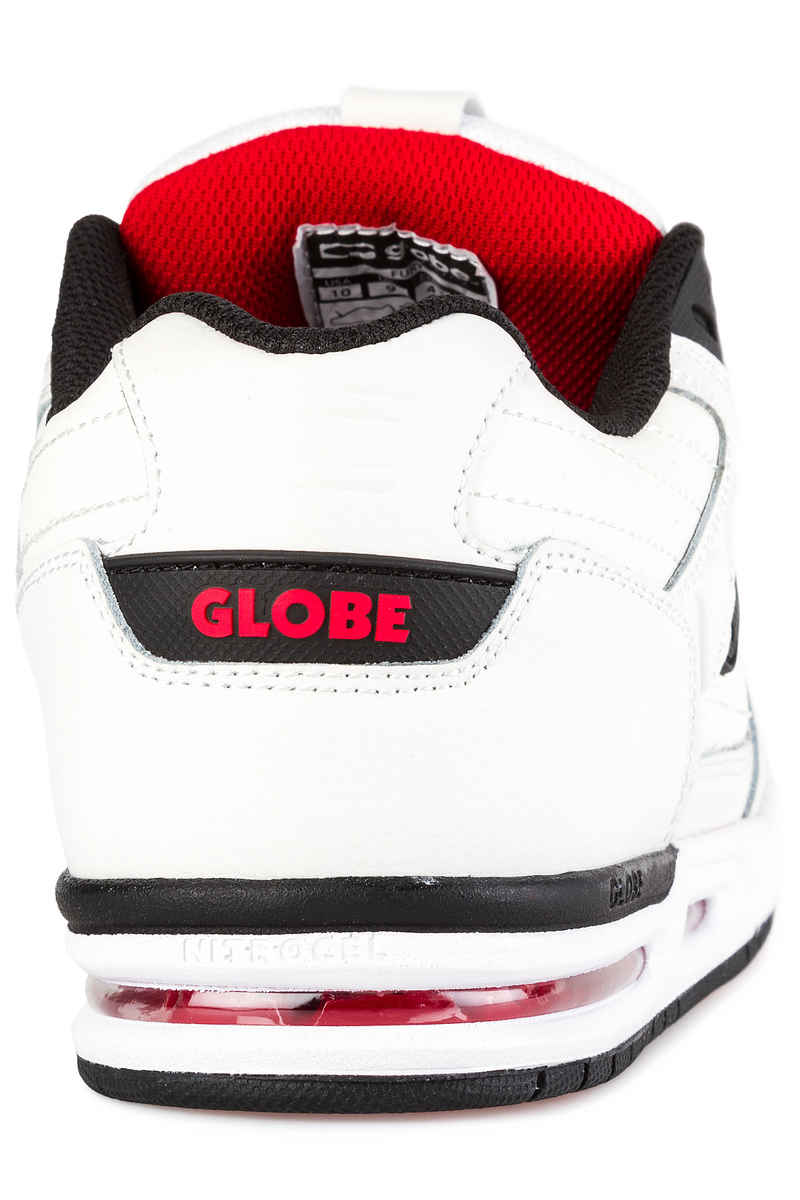 Globe Fury Schoen (white black red)