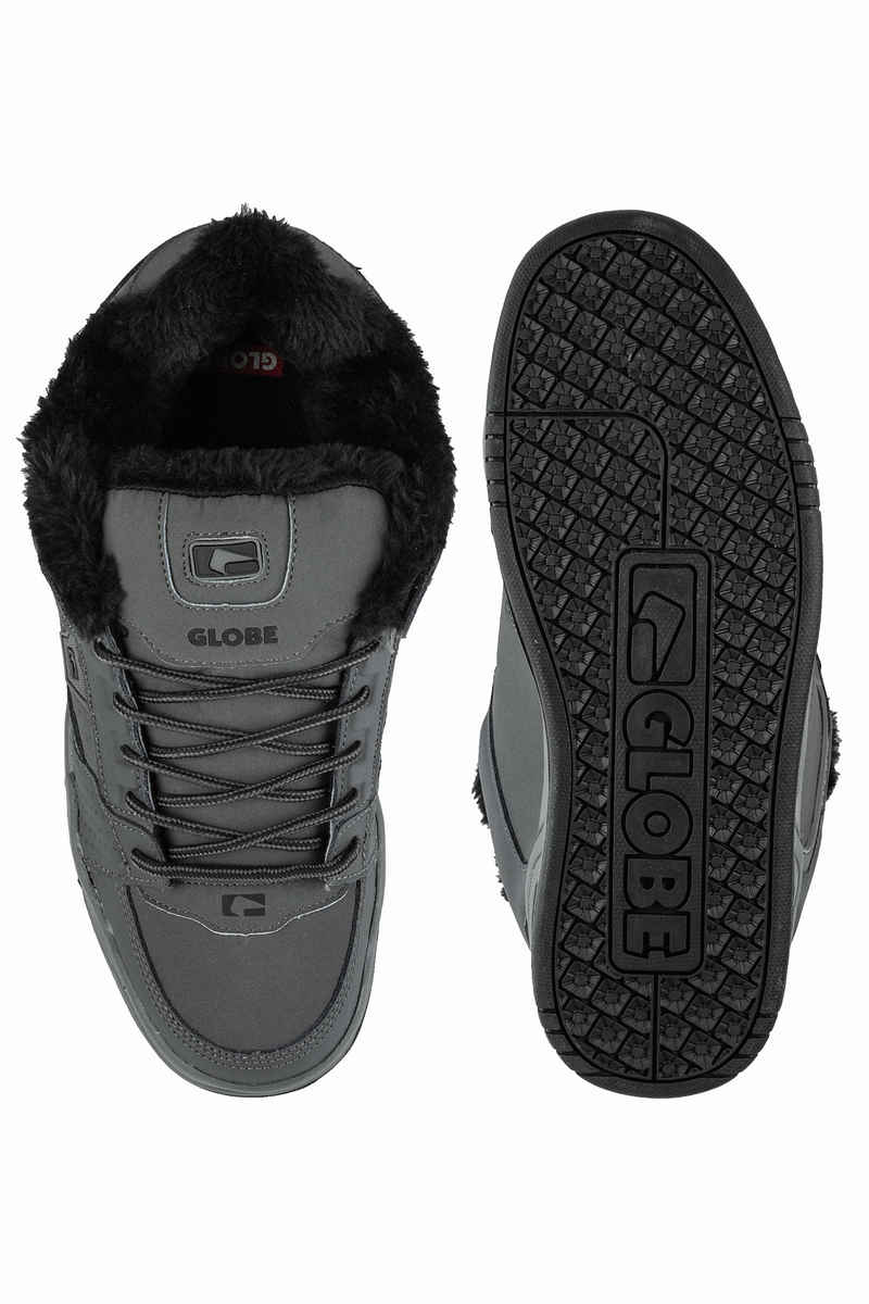 Globe Scribe Schuh (charcoal winter fur)