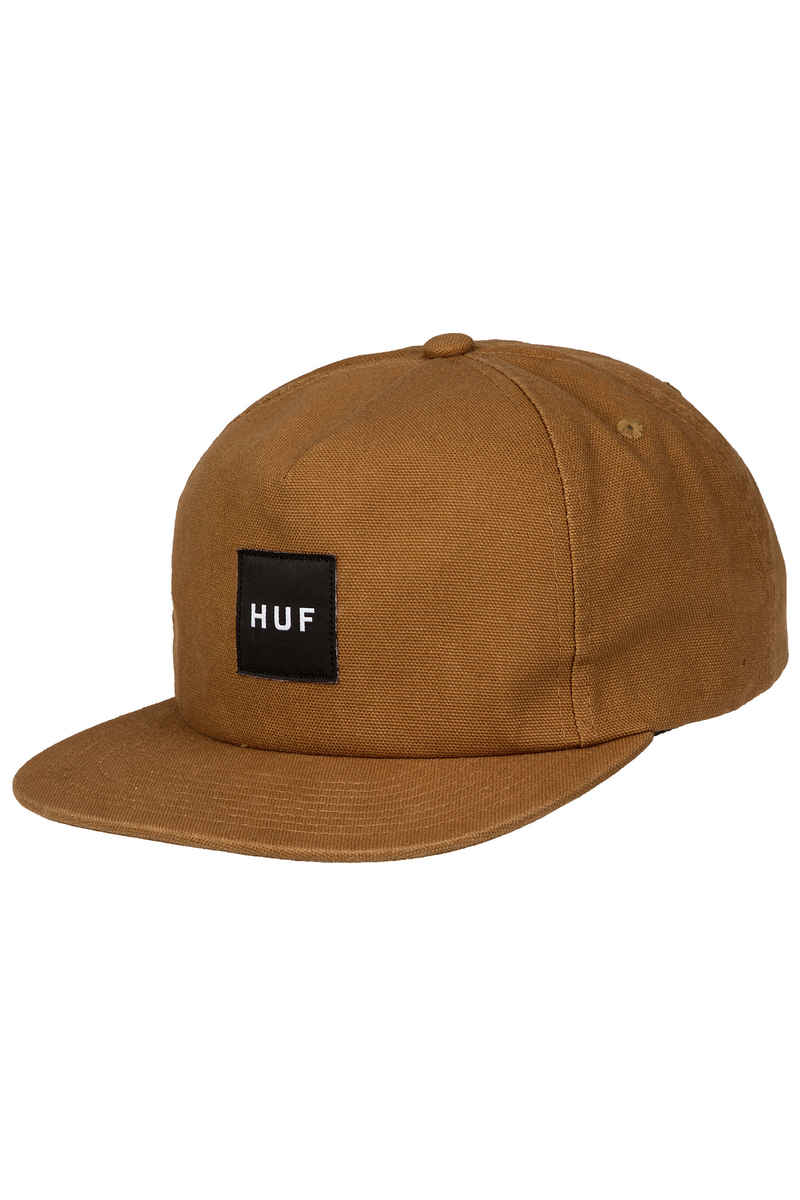 HUF Wash Canvas Box Logo Cap (caramel)