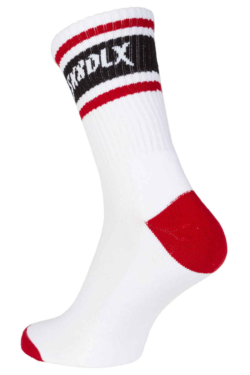 SK8DLX Skate Classic Calcetines US 6-13 (white red black)