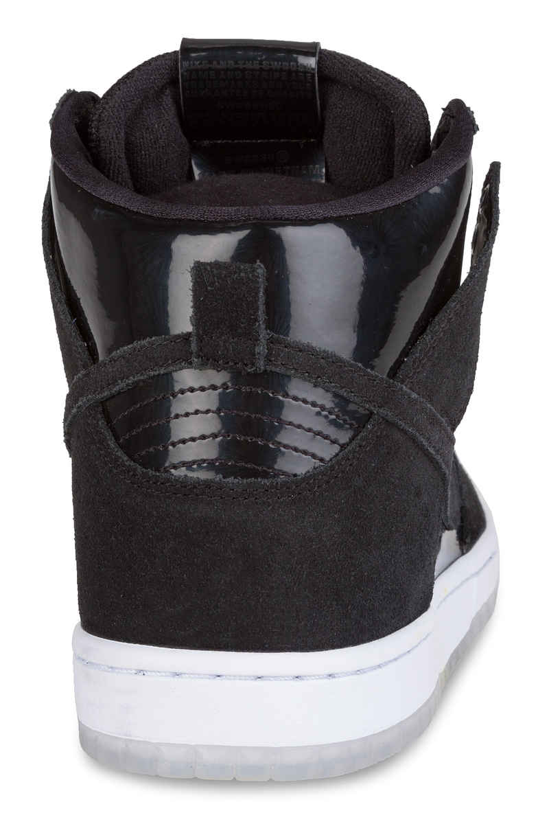 Nike SB Dunk High Pro Schuh (black black white clear)
