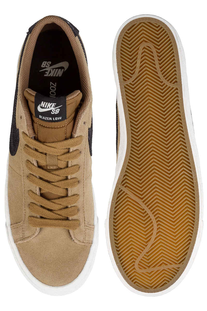 Nike SB Zoom Blazer Low Schuh (golden beige black)