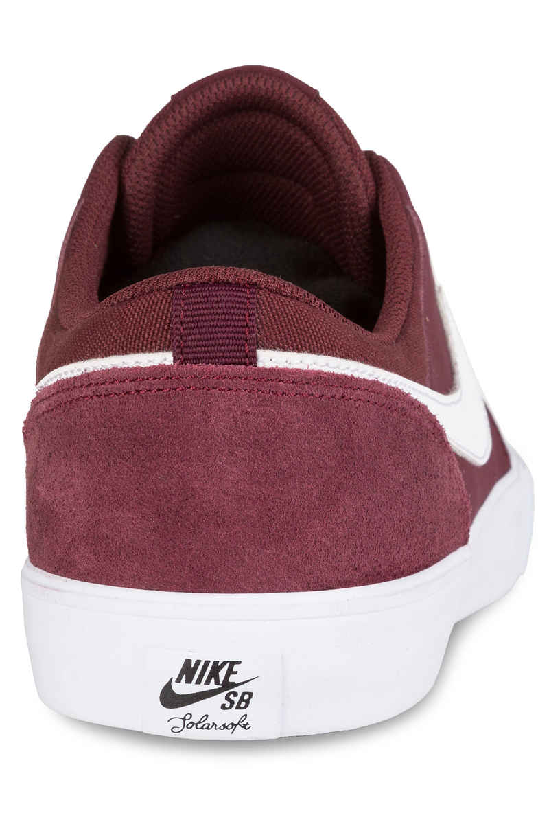 Nike SB Solarsoft Portmore II Chaussure (dark team red white)