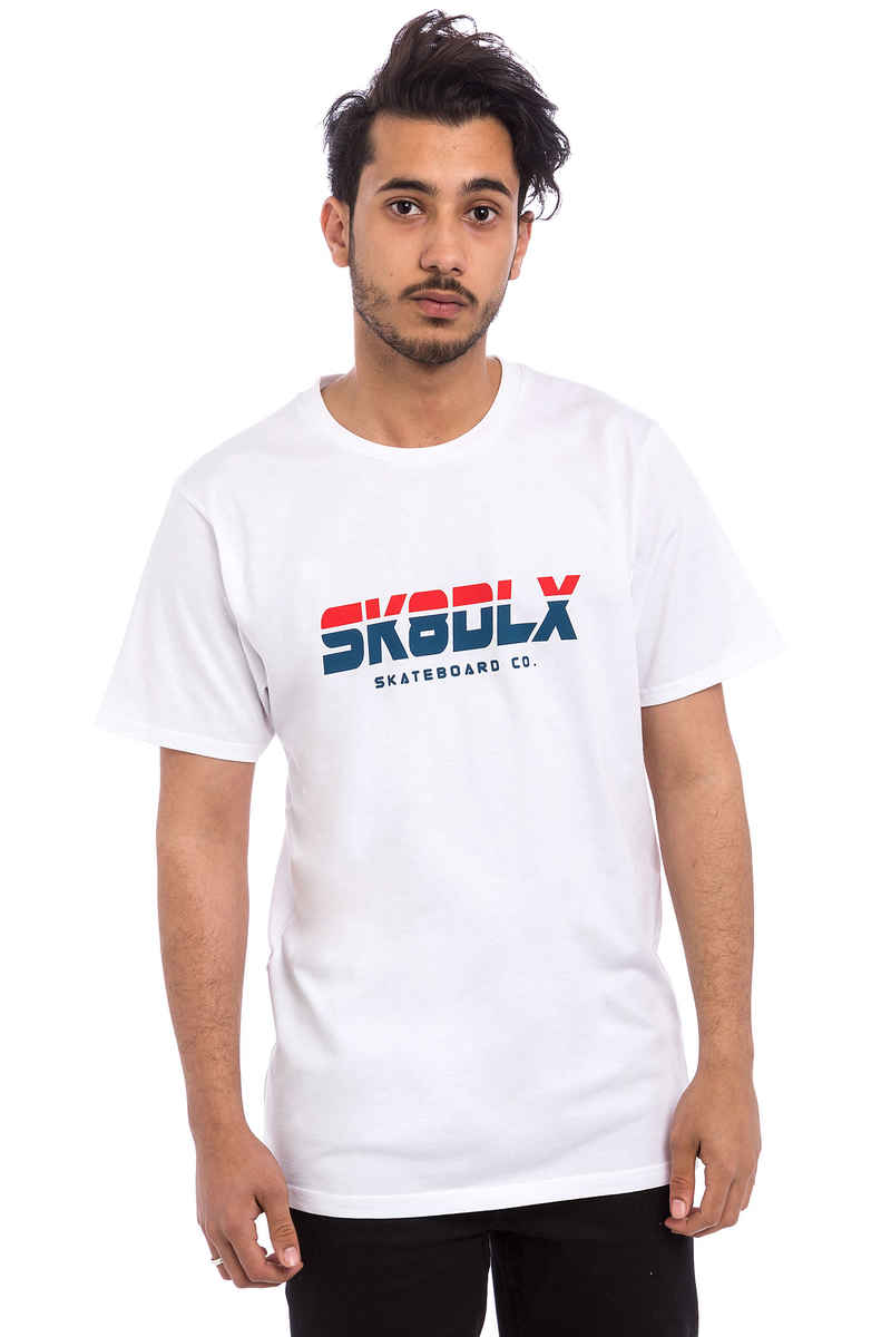 SK8DLX Athletic T-Shirt (white)