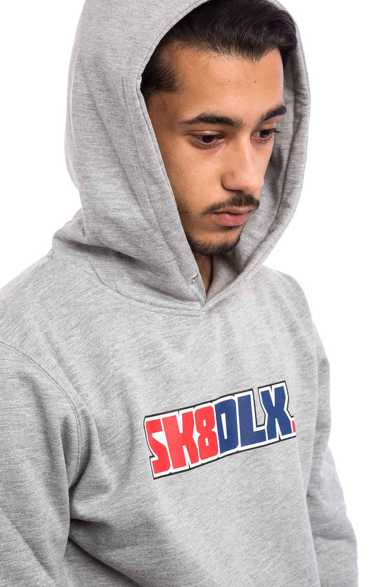 SK8DLX 411 Hoodie (heather grey)